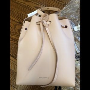 NWT MANSUR GAVRIEL Calf Mini Bucket Rosa